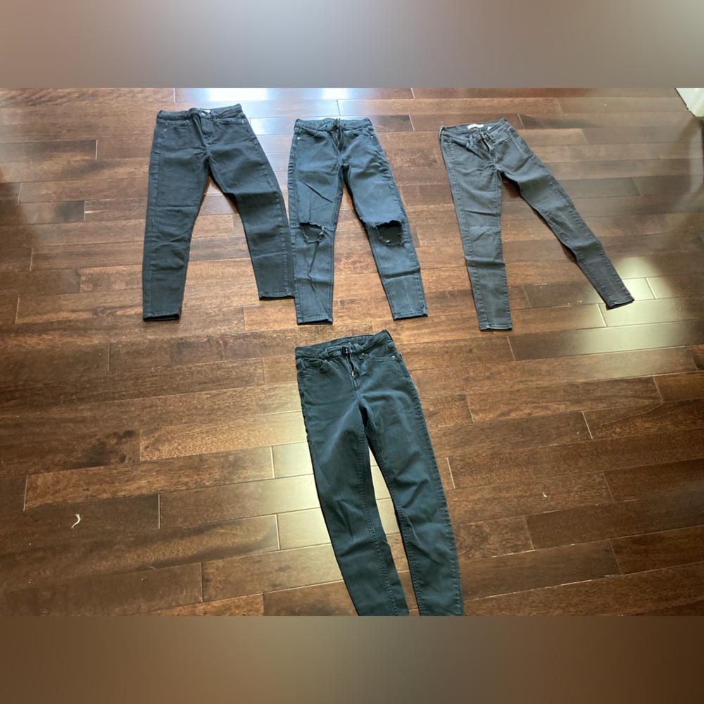 Black Skinny Jeans Set topshop Levi’s